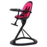 Ickle Bubba Orb Highchair-Black/Pink