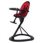 Ickle Bubba Orb Highchair-Black/Red