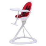 Ickle Bubba Orb Highchair-White/Red