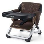 Concord Lima Folding Travel Chair-Chocolate Brown
