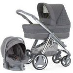 Bebecar Classic Ip-Op Evolution 3in1 Travel System-Classic Grey