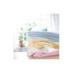 Izziwotnot Cot/Cot Bed Cellular Blanket-Cream