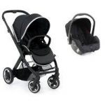BabyStyle Oyster 2 Black Finish 2in1 Travel System-Black