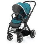 BabyStyle Vogue Oyster 2 Black Finish Stroller-Teal