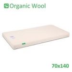 The Little Green Sheep Organic Cot Bed 140 x 70 Mattress-Natural