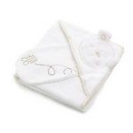 Obaby B Is For Bear Hooded Towel Set-Cream (New)