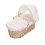 Obaby Hello Little One Moses Basket-Pink (New)