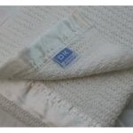 DK Glovesheet 100% Cotton Cellular Blanket for Cot 150×110-(2 Colours)