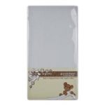 DK Glovesheets Organic Pram/Crib Flat Sheet 100×75-White