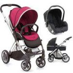 BabyStyle Oyster 2 Mirror Finish 3in1 Travel System-Hot Pink