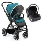 BabyStyle Vogue Oyster 2 Black Finish 2in1 Travel System-Teal