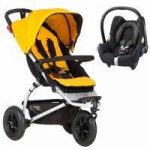 Mountain Buggy Swift 2in1 Travel System-Gold