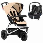 Mountain Buggy Swift 2in1 Travel System-Sand (Limited Stock)