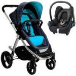 Mountain Buggy Cosmopolitan Maxi Cosi 2in1 Travel System-Turquoise