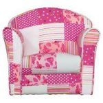 Kidsaw Mini Armchair-Pink Patchwork