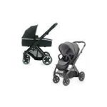 BabyStyle Oyster 2 Exclusive 2in1 Pram System-Grey + FREE Parasol Worth 22.50