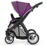 BabyStyle Oyster Max 2 Vogue Black Finish Stroller-Damson