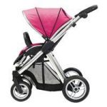BabyStyle Oyster Max 2 Mirror Finish Stroller-Hot Pink