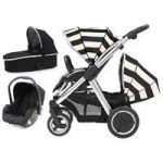 BabyStyle Oyster Max 2 Vogue Mirror Finish Tandem 3in1 Travel System-Humbug