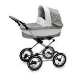 BabyStyle Prestige Classic Chassis Pram System-Dove Free Car Seat Worth 74.00
