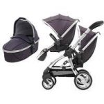 egg® Mirror Frame Tandem 2in1 Pram System-Storm Grey + Free Seat Liner of Your Choice worth 30!