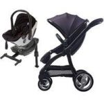 egg® Gun Metal Frame 2in1 Travel System-Storm Grey + Free Seat Liner of Your Choice worth 30!