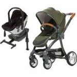 egg® Gun Metal Frame 2in1 Travel System-Forest Green + Free Seat Liner of Your Choice worth 30!