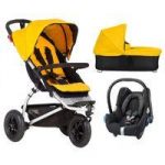 Mountain Buggy Swift 3in1 Travel System-Gold