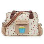 Pink Lining Yummy Mummy Changing Bag-Tulips & Forget Me Nots