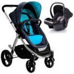 Mountain Buggy Cosmopolitan Protect 2in1 Travel System-Turquoise