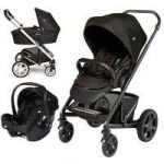 Joie Chrome Plus Black Frame 3in1 Travel System-Black Carbon !Free Carrycot Worth 100!