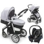 Mee-Go Pramette Maxi Cosi 2in1 Travel System-Grey (NEW)