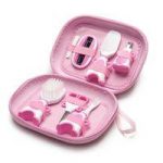 The Neat Nursery Co Character Care Baby Grooming Kit-Pink