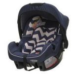 Obaby Zeal Group 0+ Infant Car Seat-Zigzag Navy (New)