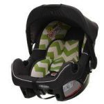 Obaby Zeal Group 0+ Infant Car Seat-Zigzag Lime (New)