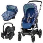 Maxi Cosi Stella 3in1 Pebble Travel System With Black Carseat & Matching Carrycot-Star (NEW)