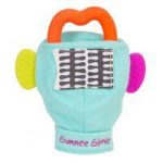 Gummee Glove Inc Silicone Heart Teething Ring-Turquoise