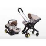 Doona Infant Car Seat Stroller-Dune With FREE RAINCOVER