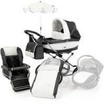 BabyStyle Prestige Classic Chassis Pram System-Orca