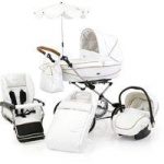 BabyStyle Prestige Classic Chassis Travel System-Classic White
