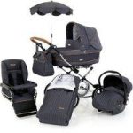 BabyStyle Prestige Classic Chassis Travel System-Indigo