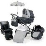 BabyStyle Prestige Classic Chassis Travel System-Pewter