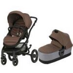Britax Affinity 2 Black Chassis Pram System-Wood Brown (New) !Free Carrycot Worth 120!