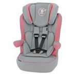 Obaby B Is For Bear Group 1-2-3 High Back Booster Car Seat-Pink (New)