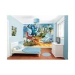Walltastic 3D CLASSIC Kids Wallpaper-Lands of Knights and Dragons
