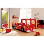 Haani Fire Engine Bed-Red