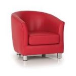 Kiddie Tubbies Designer Tub Chair-Red (New)