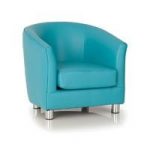 Kiddie Tubbies Designer Tub Chair-Light Blue (New)