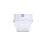 Bambino Mio Soft Nappy Cover-Small (5-7 kgs: 11-16 lbs) in White