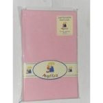 Angel Kids Pram Sheets (Flannelette)-Pink (2 Pack)